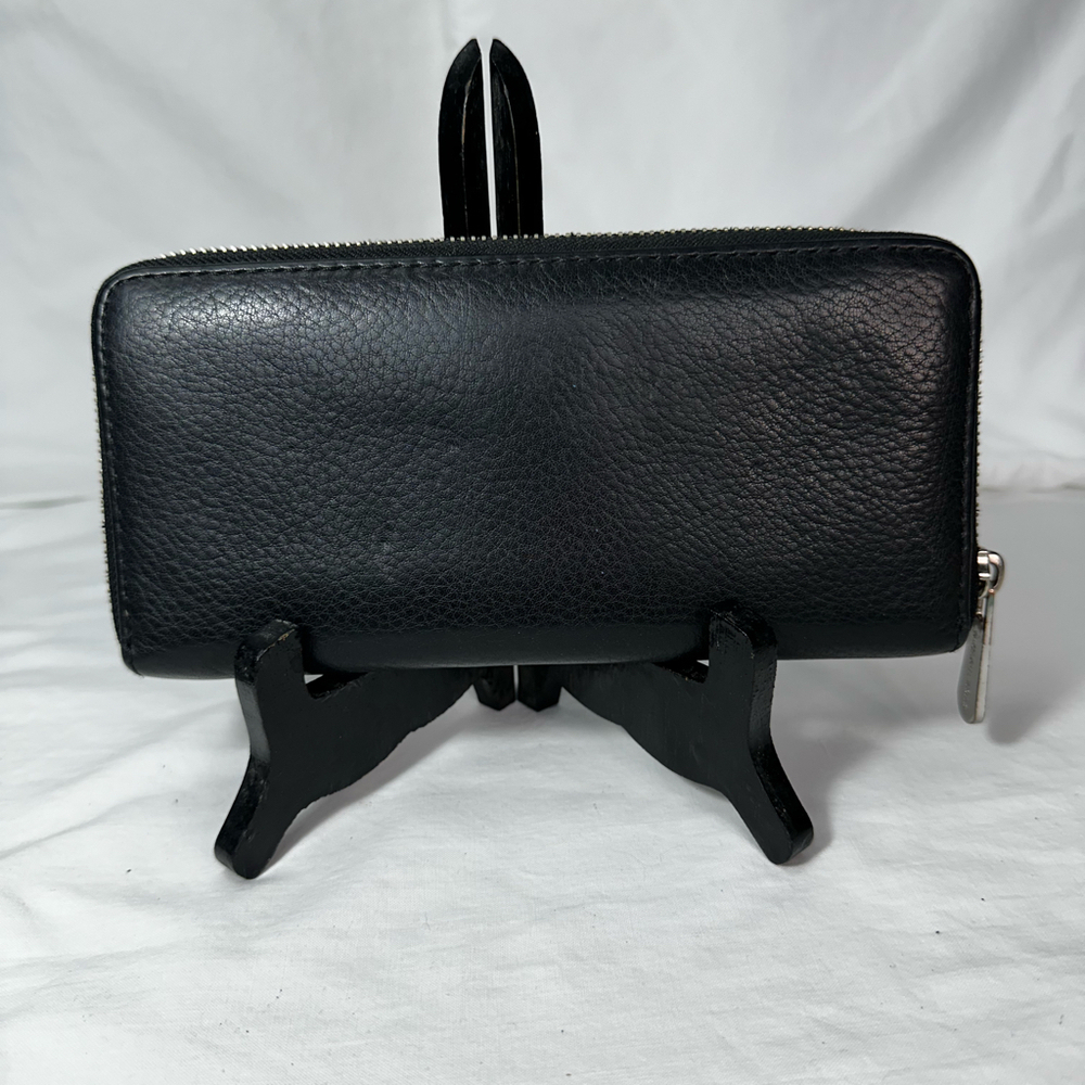 Michael Kors Saffiano Leather Continental Zip Wallet - Picture 2 of 5